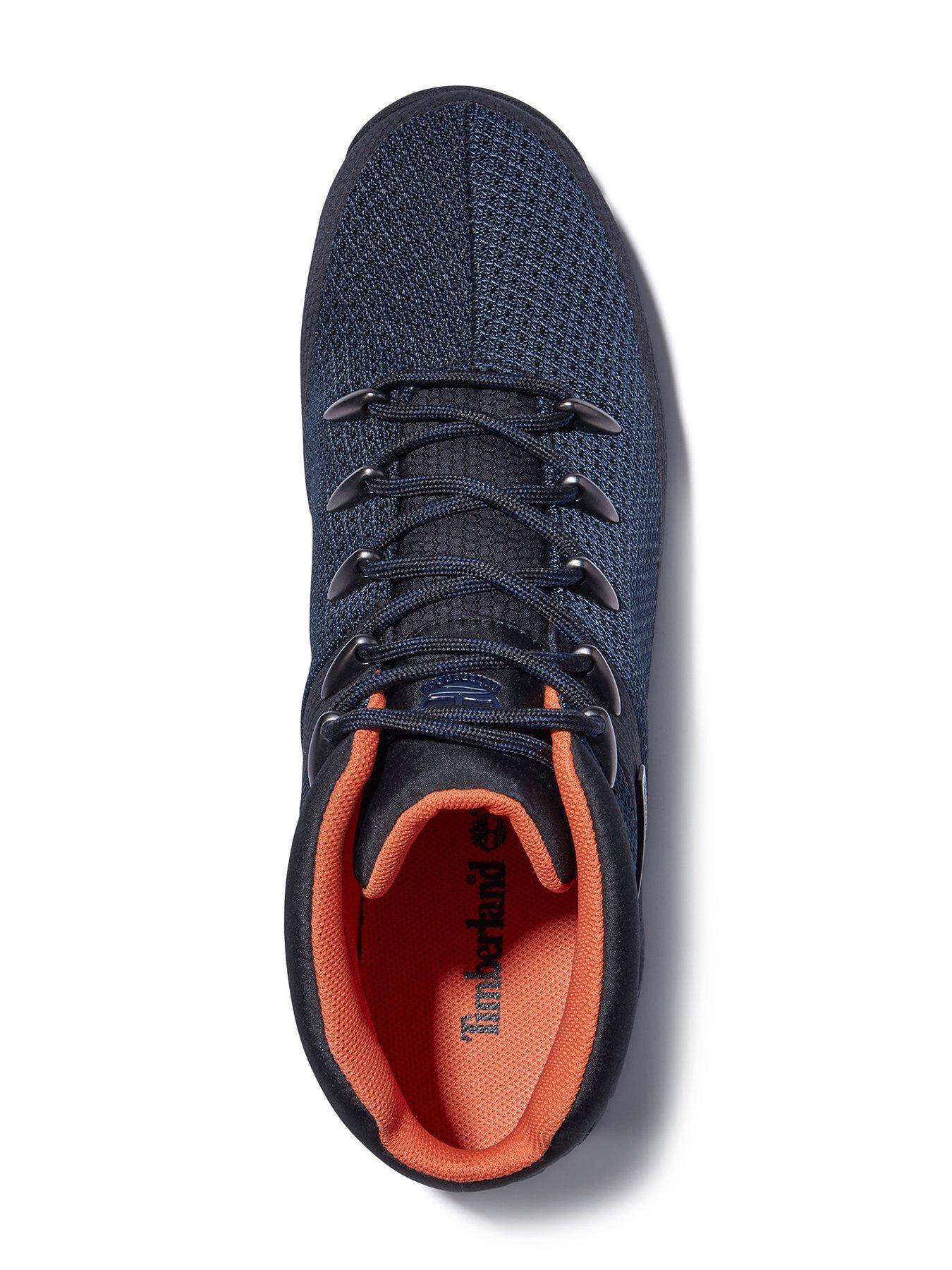 Image 4 of 5 of Timberland Euro Sprint Mid Lace Waterproof Boots - Navy