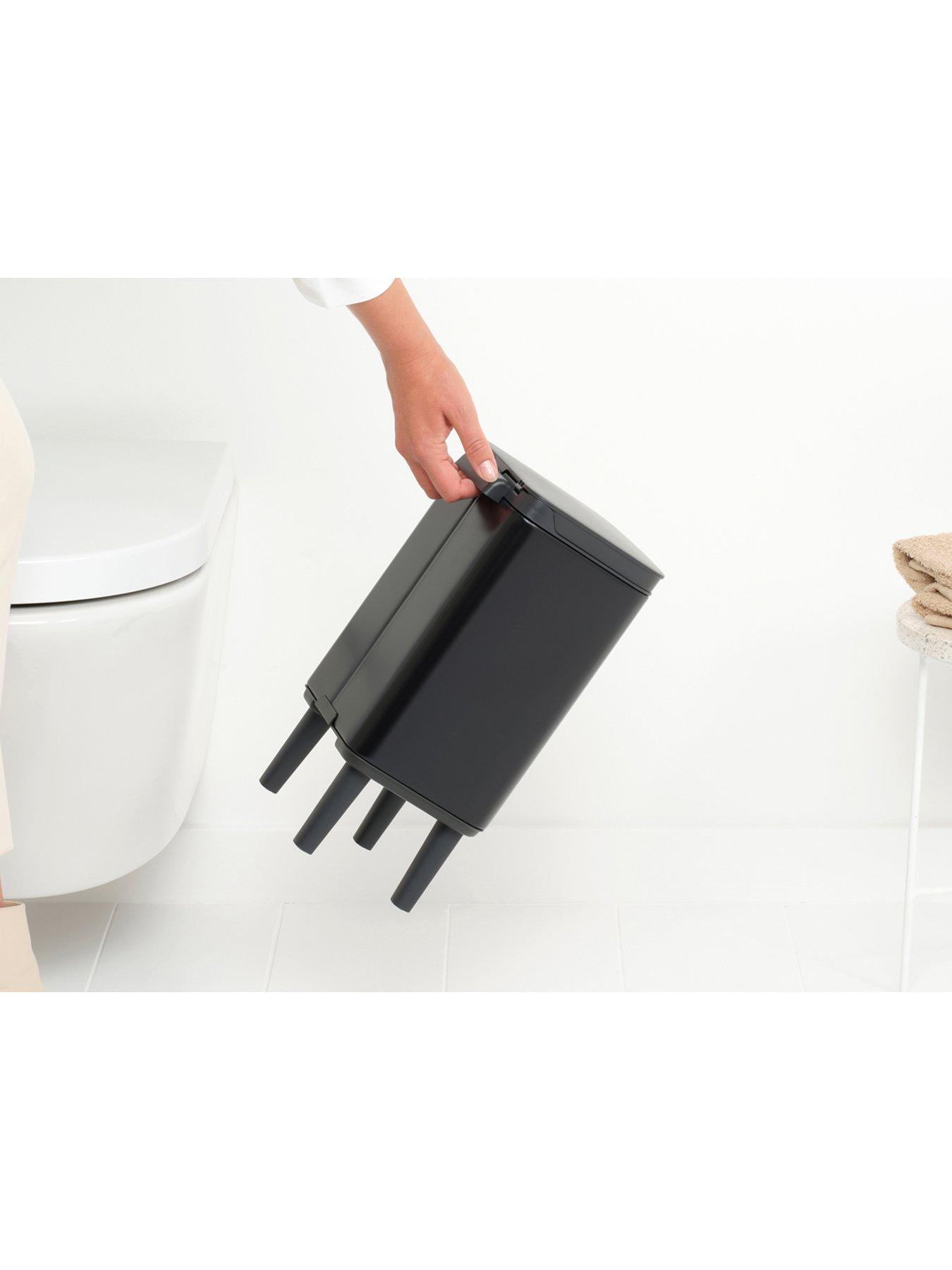 Image 4 of 6 of Brabantia Bo Hi 4-Litre Bathroom Bin - Black