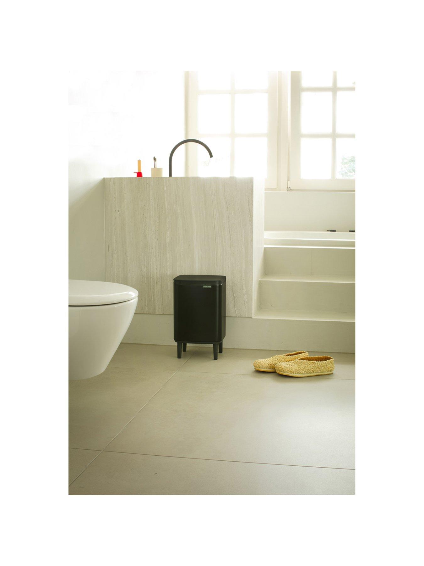 Image 6 of 6 of Brabantia Bo Hi 4-Litre Bathroom Bin - Black