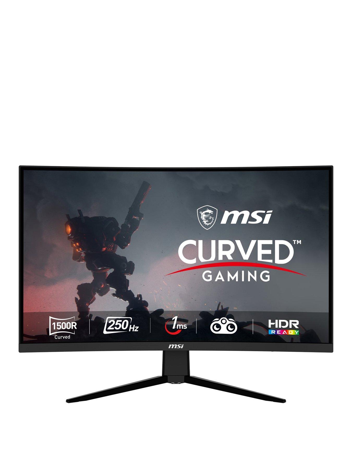 MSI G32C4X 32-inch, Full HD, 250Hz, AMD Freesync Premium, Curved Gaming  Monitor