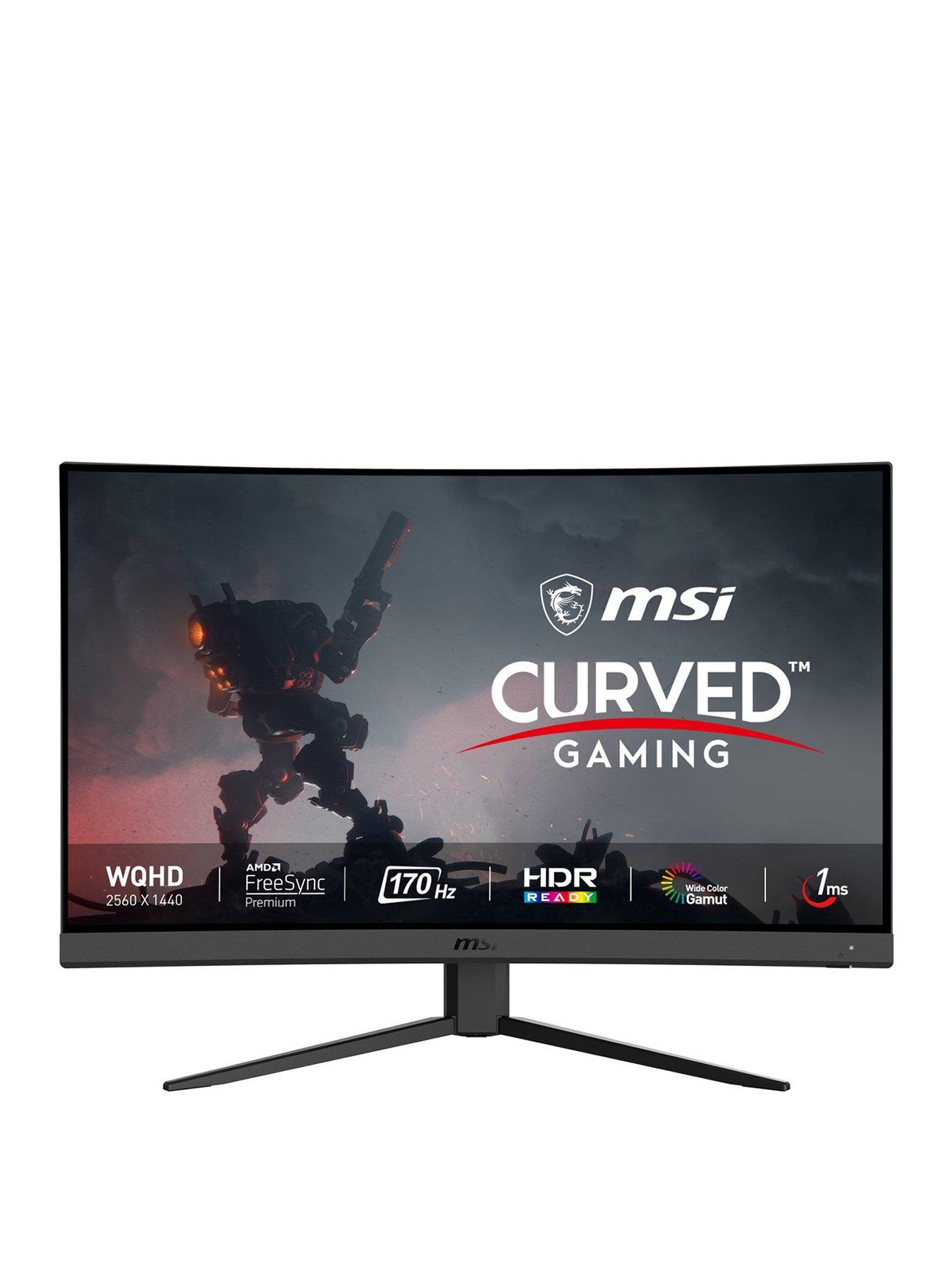 Image 1 of 7 of MSI Optix&nbsp;G27CQ4 E2 27 inch, Quad HD, 170Hz, AMD Freesync Premium, Curved Gaming Monitor