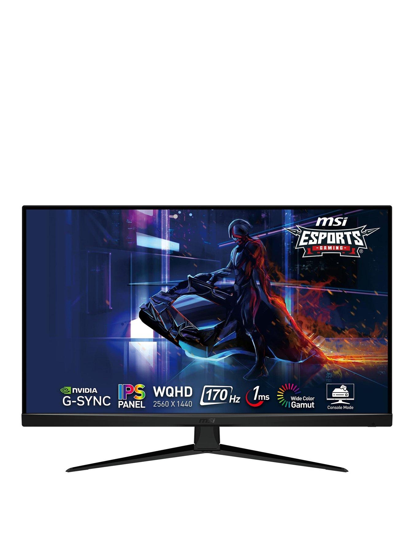 Monitor Gaming MSI Optix G271 Panel IPS 27 Full HD 144Hz 1ms Negro