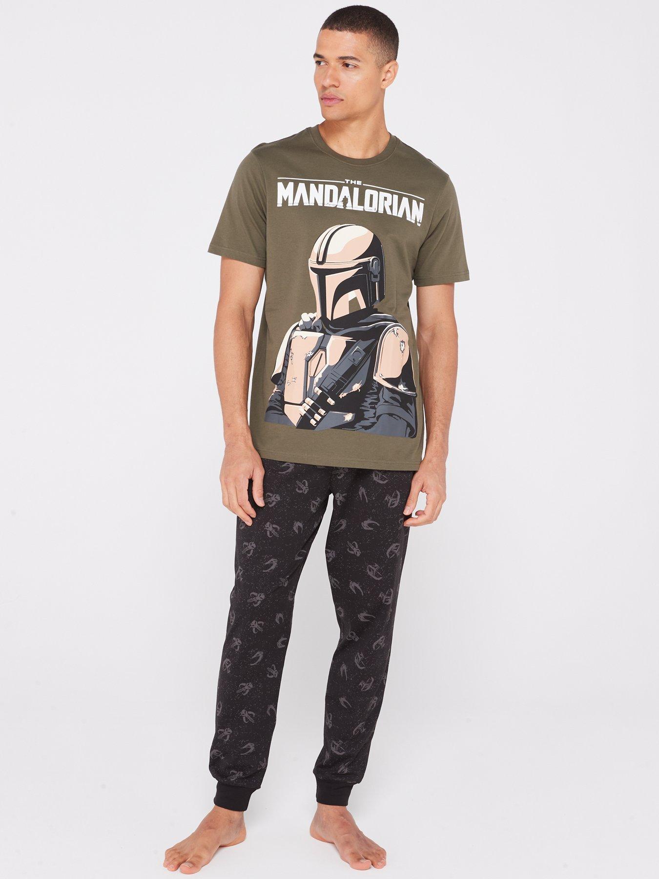 Very Man Men s The Mandalorian Pyjamas Khaki very