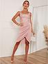  image of chi-chi-london-sleeveless-embroidered-midi-dress-in-pink
