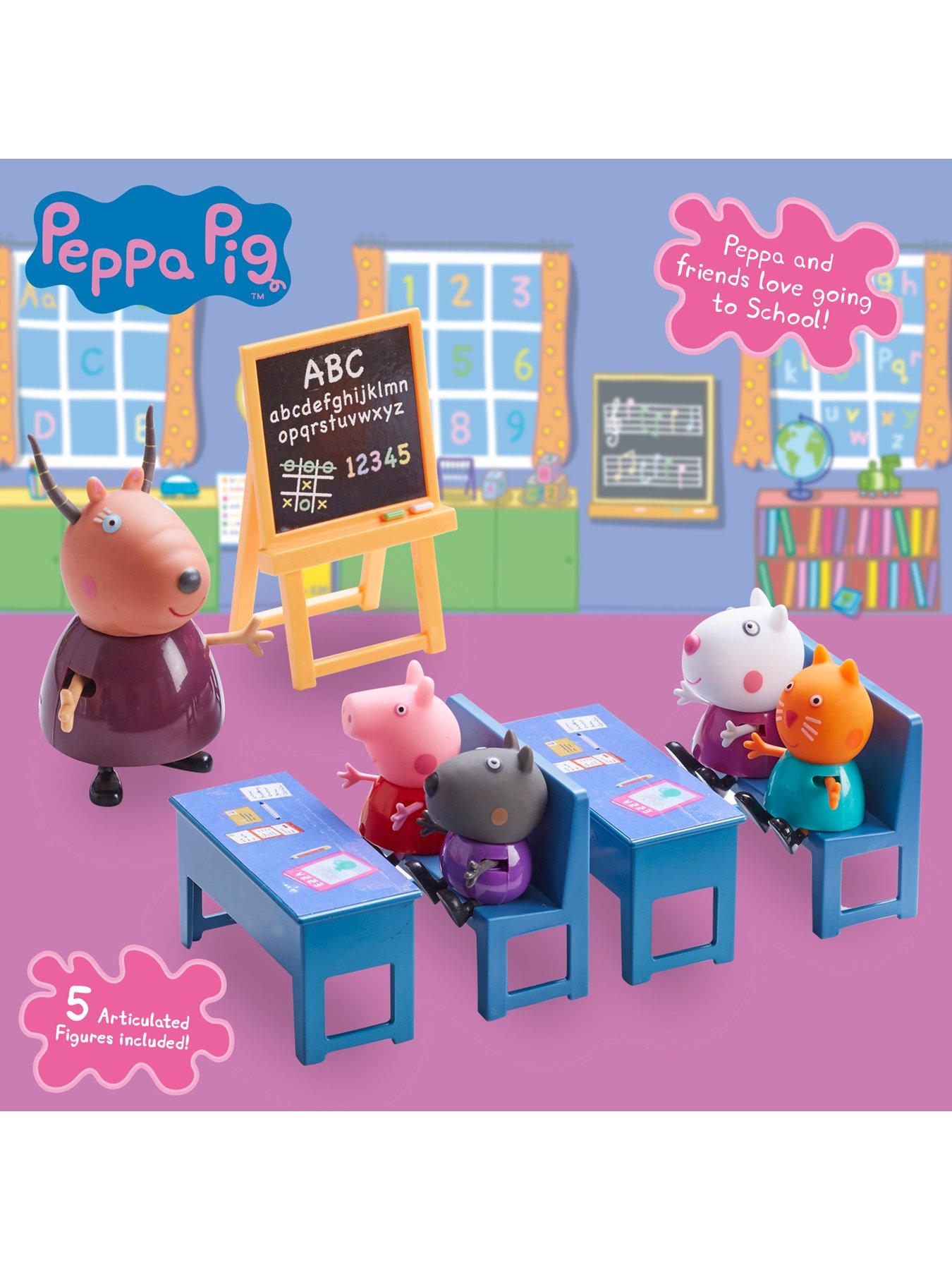 Peppa pig shop classroom set