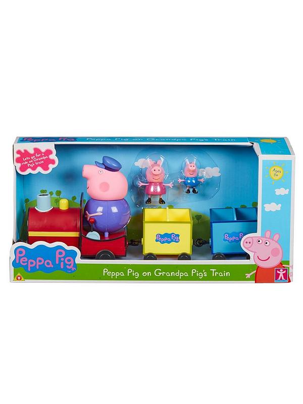 Image 2 of 5 of Peppa Pig Grandpa's Train And Carriage