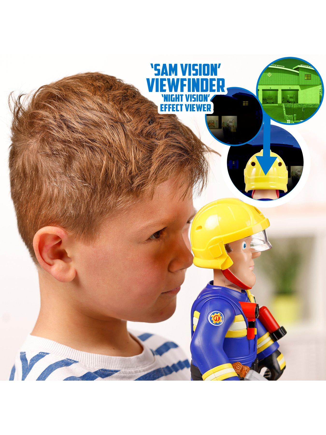 Fireman sam store helmet with visor