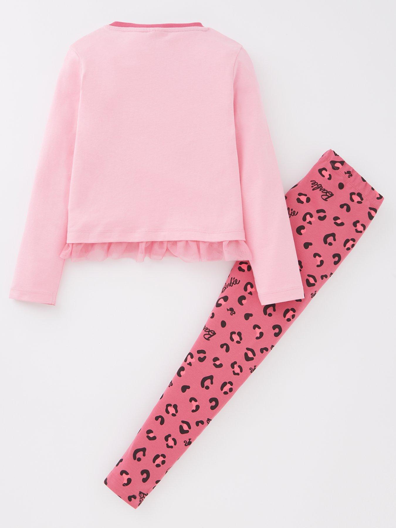 Printed Pajamas - Pink/Barbie - Kids