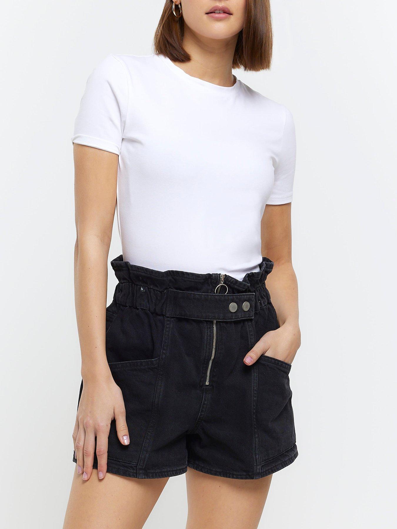 River island womens store denim shorts