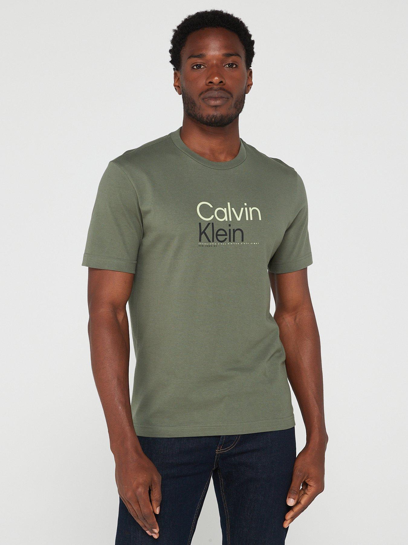 Calvin klein colored clearance t shirts