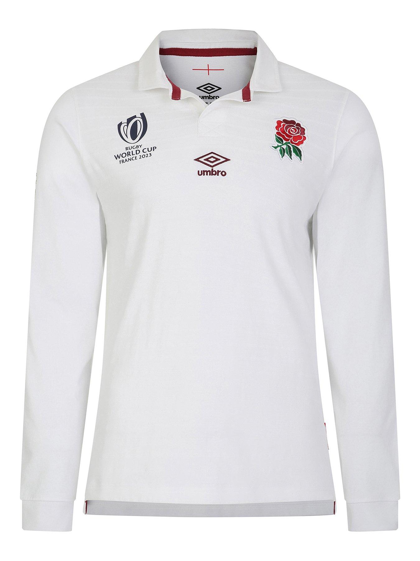 Solid Rugby Shirt England Rugby World Cup 2023 Home Classic Long