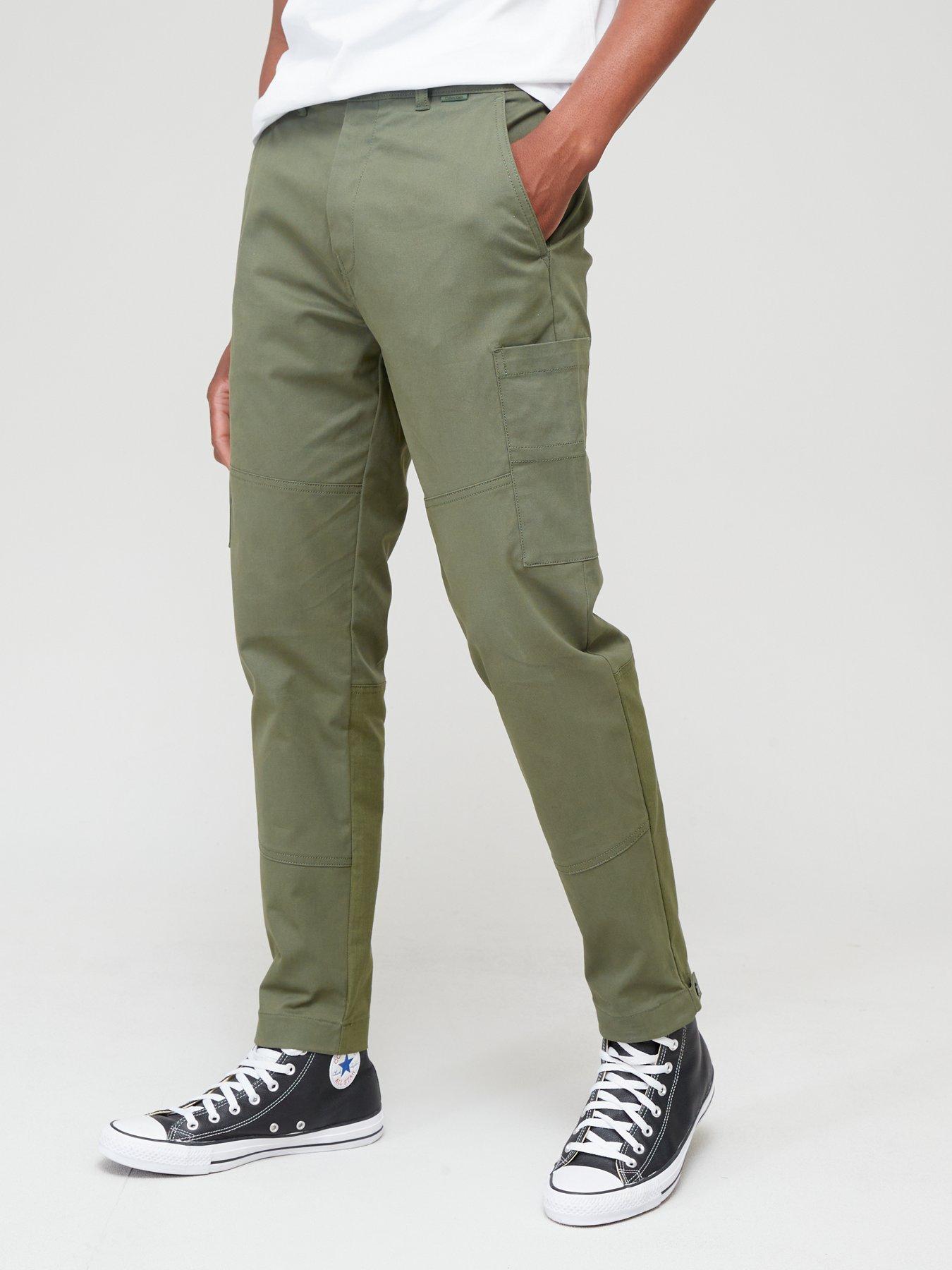 Buy Black Regular Tapered Stretch Utility Cargo Trousers from the Next UK  online shop