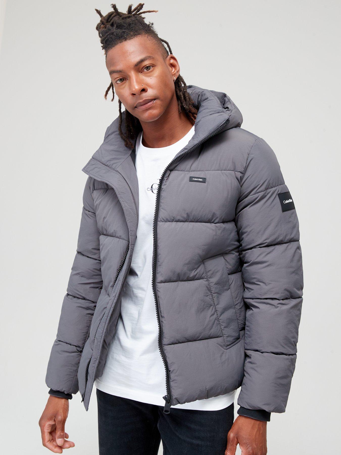 Calvin klein mid weight down nylon parka online