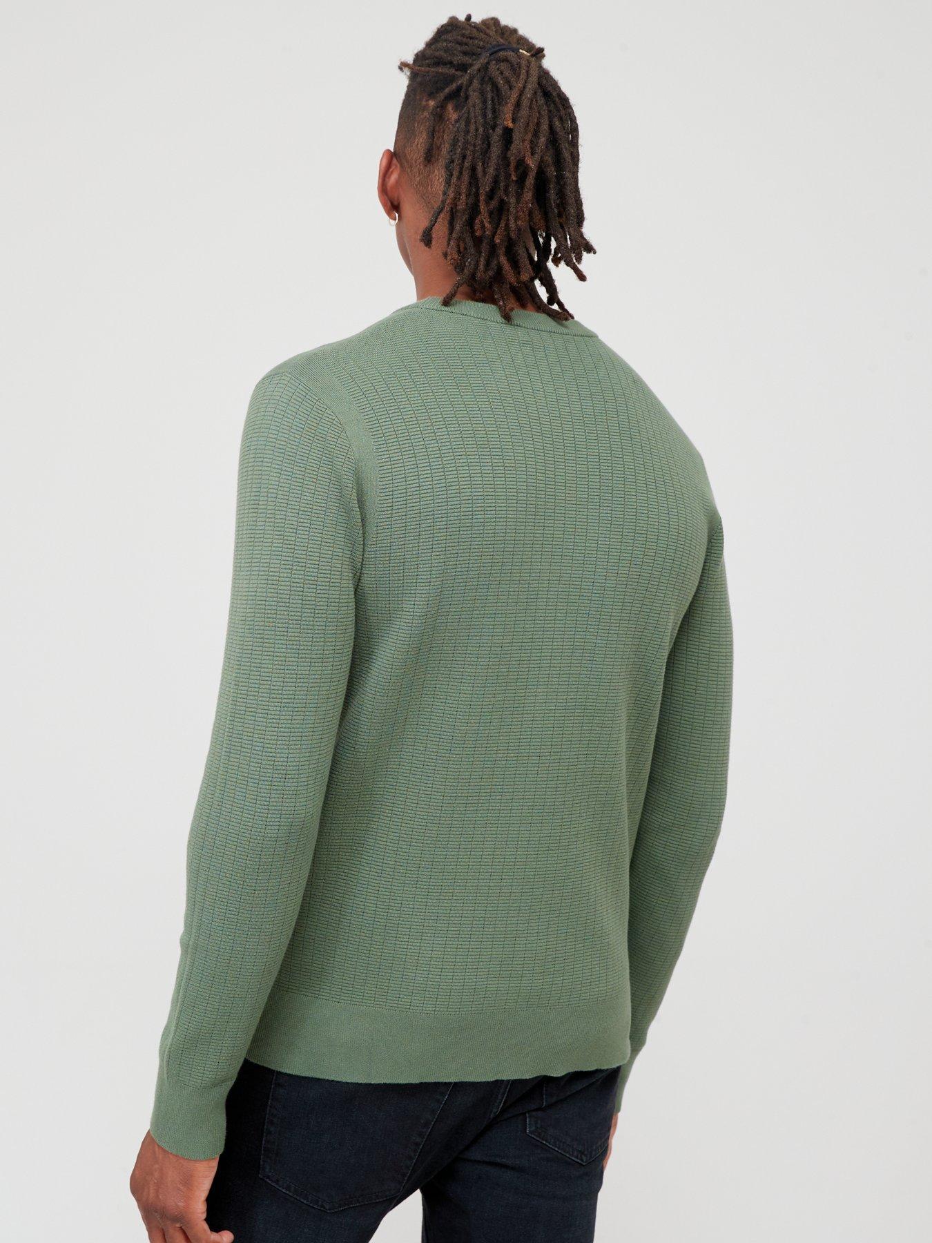 Green calvin klein sweater sales