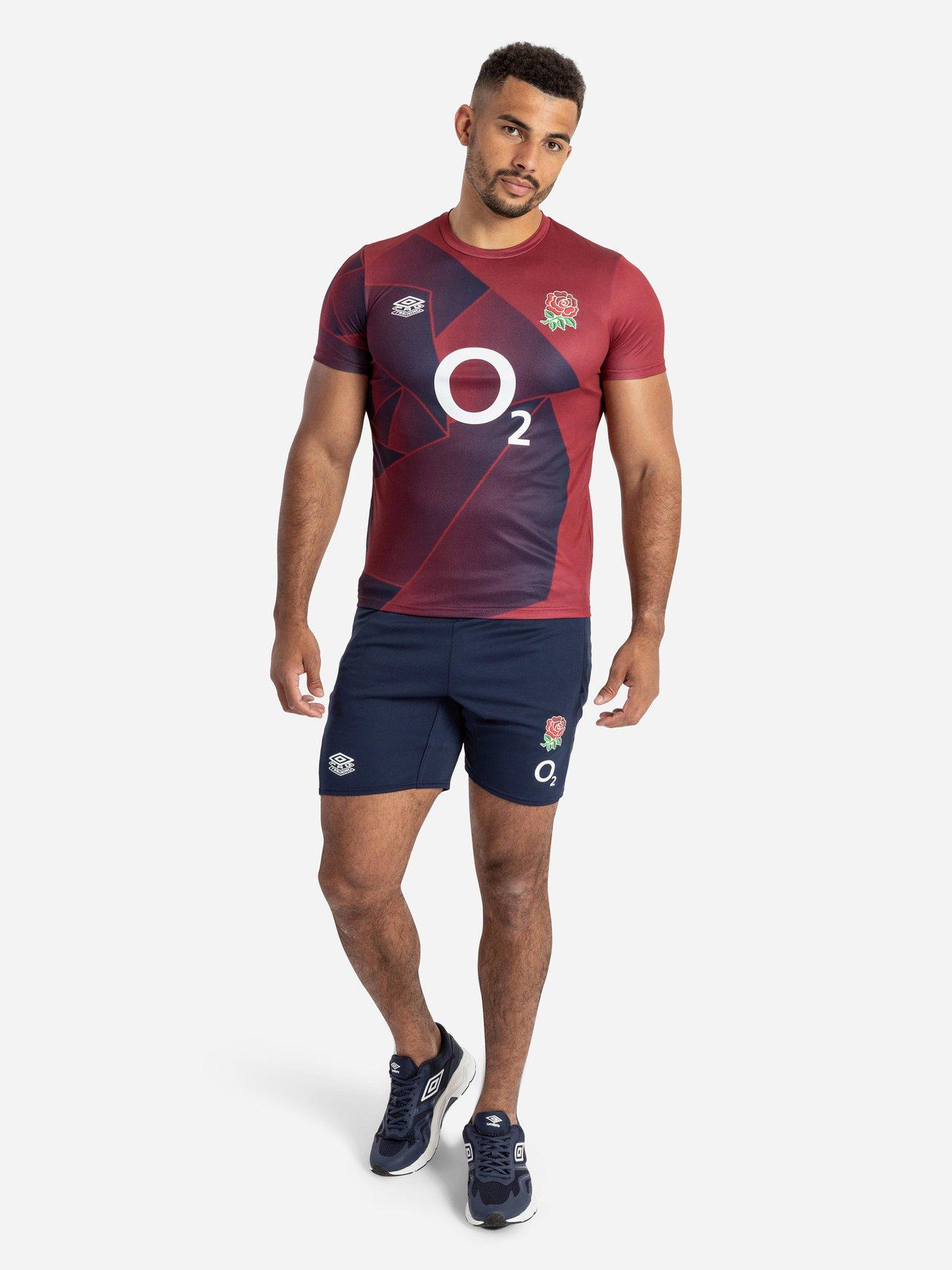 Image 3 of 3 of Umbro Mens England Warm Up Jersey (O2) - Navy