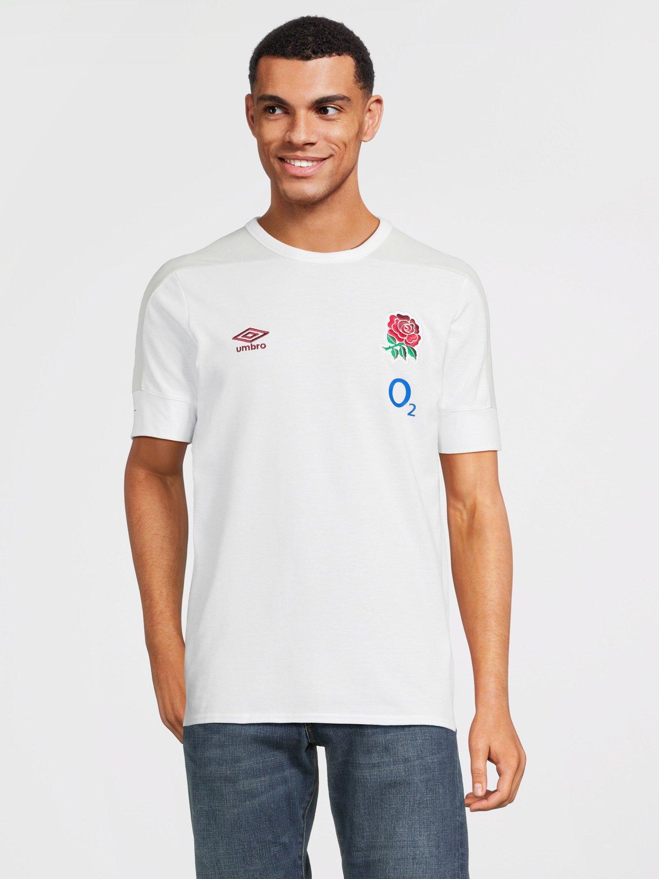 Umbro Mens England Presentation Tee SS (O2) White Very