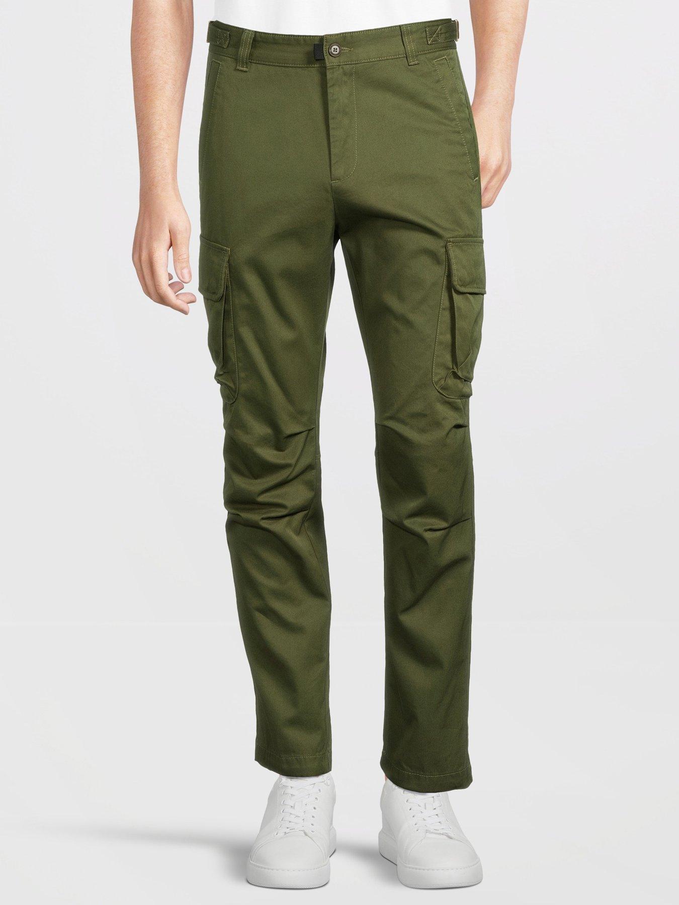 Men's Organic Cotton Core Cargo Pants in Naval Grey