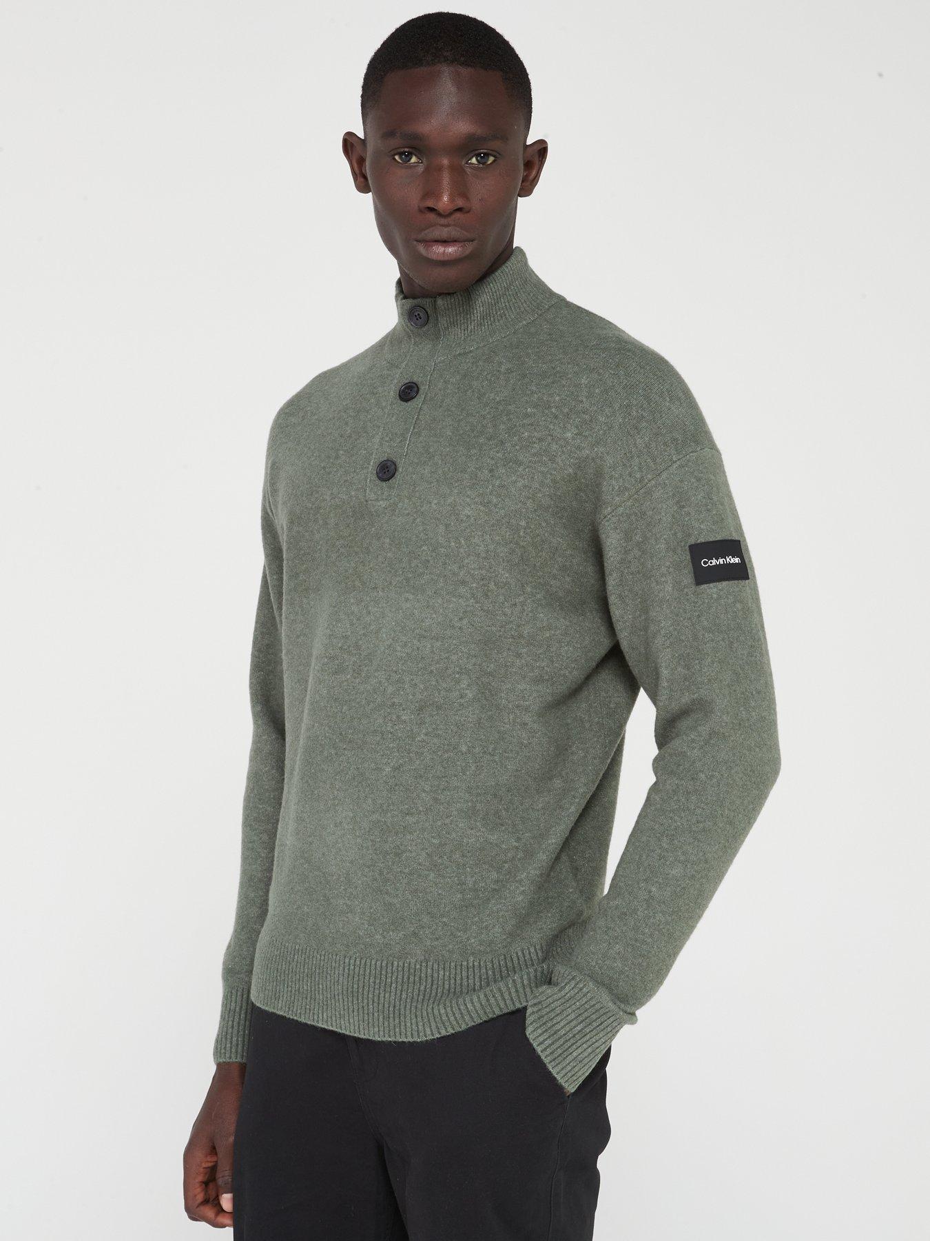 Calvin klein jumper mens sale on sale