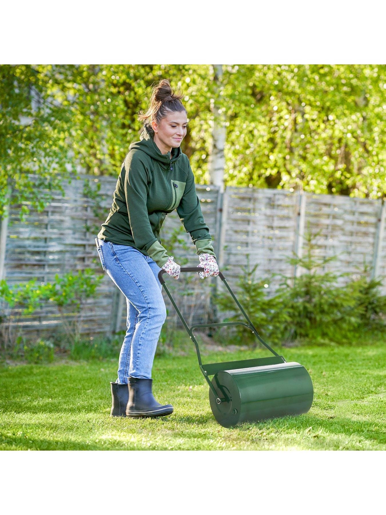 Metal on sale lawn roller