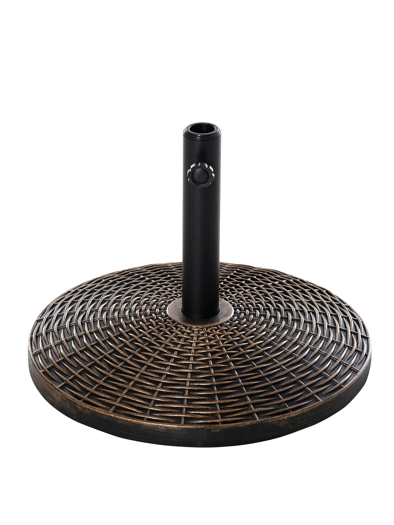 Image 2 of 7 of OutSunny Parasol Base -&nbsp;Antique Bronze