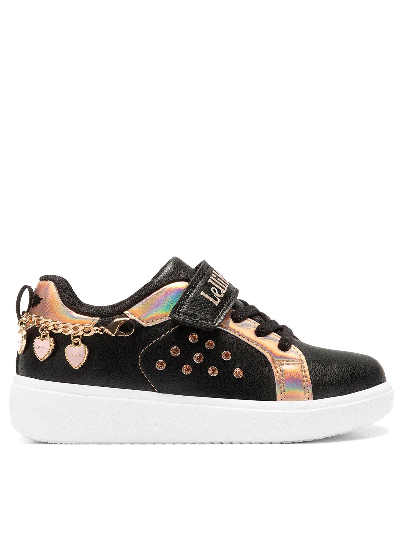 Stivaletti Lelli Kelly LK4412 Nero - Con Bracciale A Catena, Tomaia In Ecopelle, Chiusura A Velcro - Foto 2