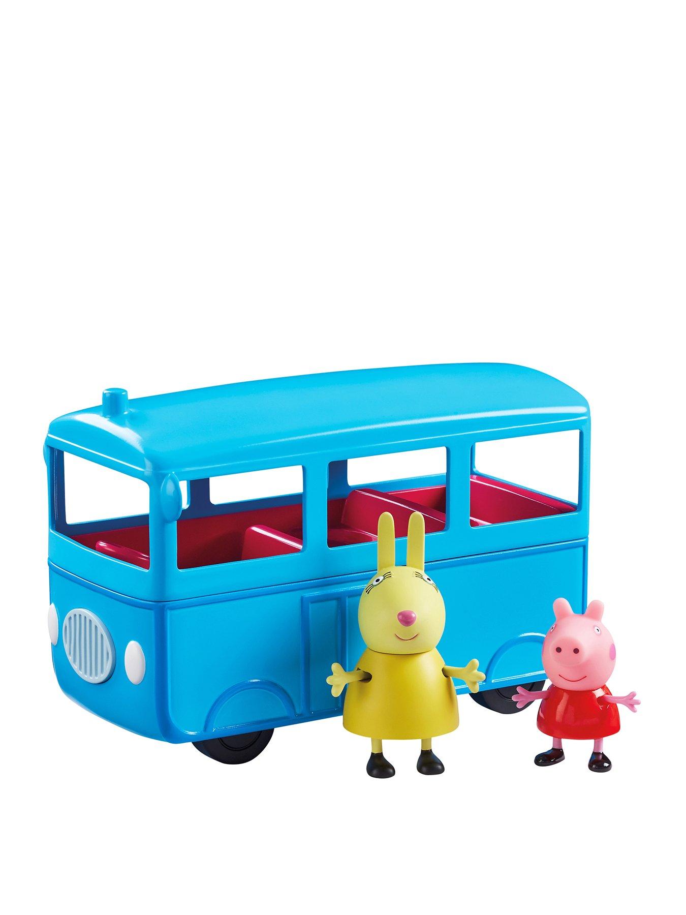 Peppa pig school hot sale and bus playset