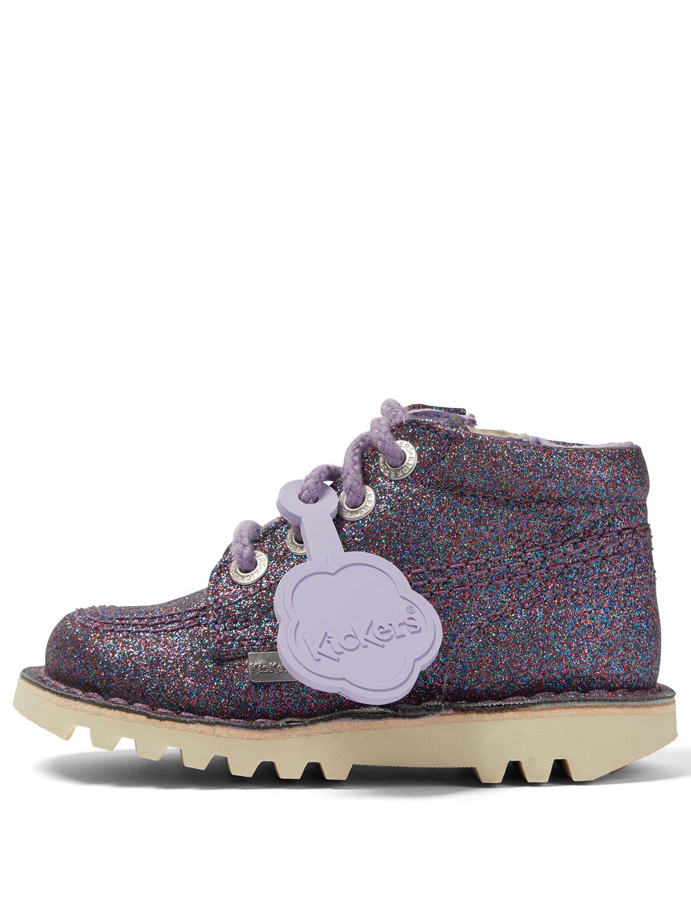 Kickers Kick Hi Glitter Boot very.co.uk
