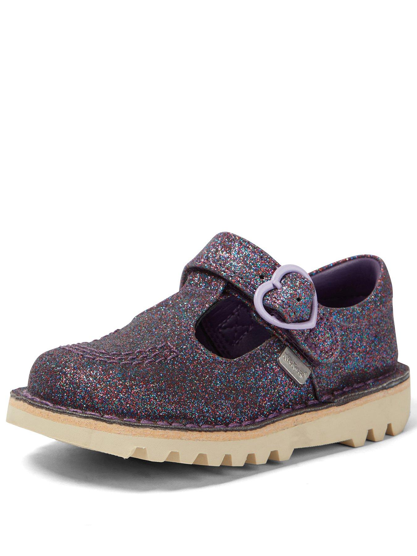 Purple glitter hot sale shoes uk