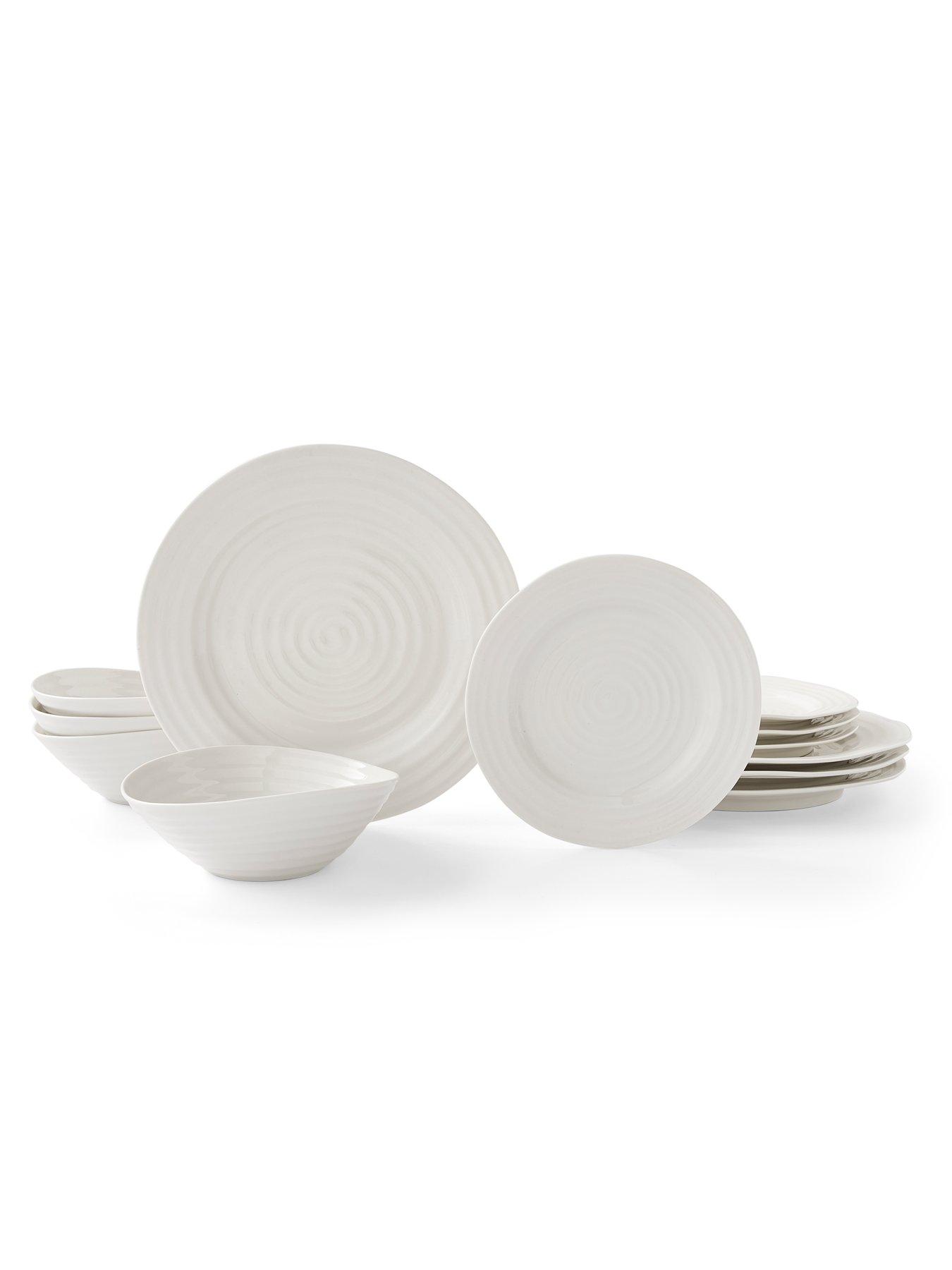 Portmeirion Sophie Conran for Portmeirion 12-Piece Rimmed Dinner