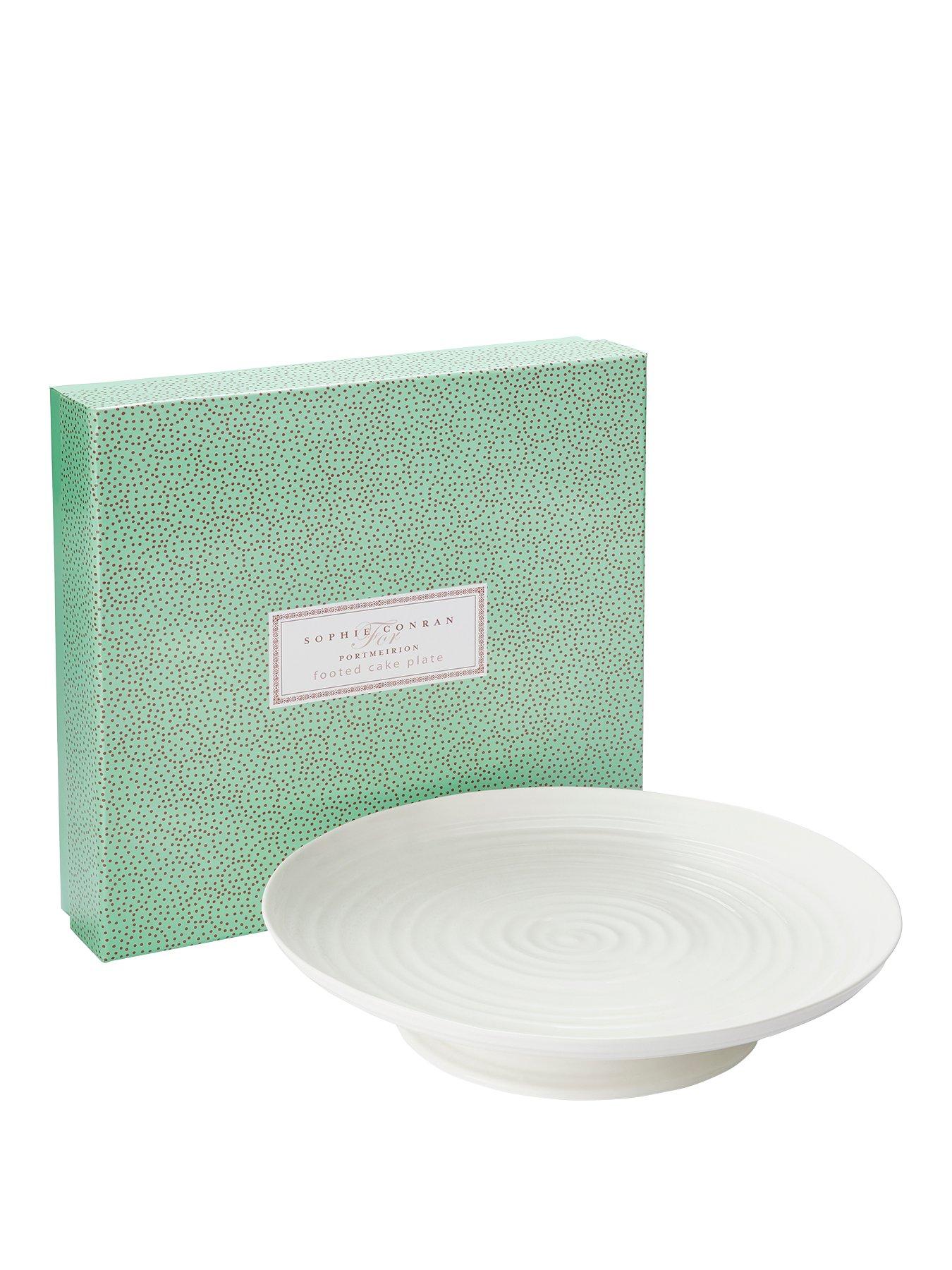 Product photograph of Portmeirion Sophie Conran For Portmeirion Footed Cake Stand from very.co.uk