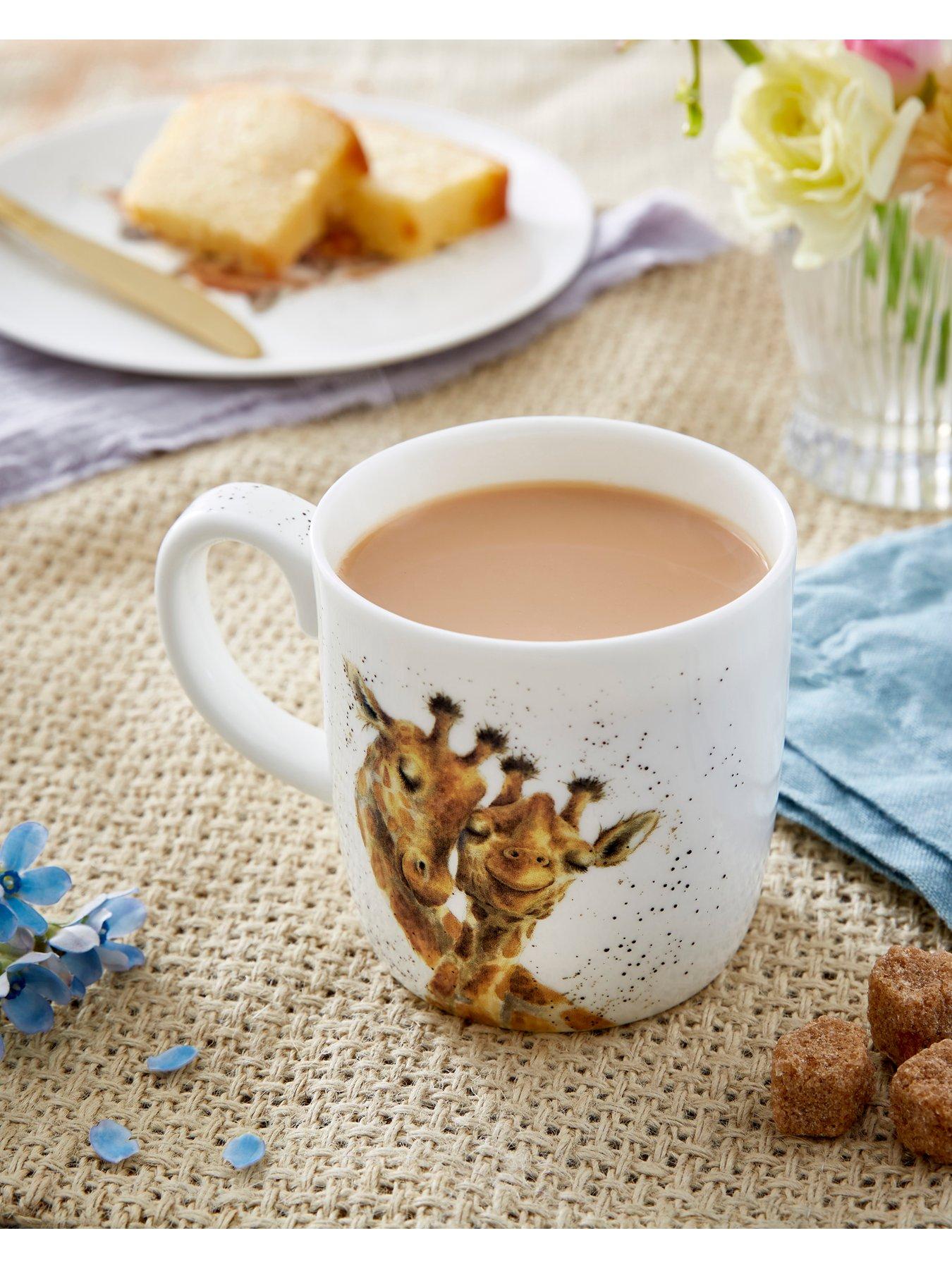 Image 6 of 7 of ROYAL WORCESTER Wrendale Giraffe I Love You Mug