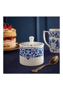 Product photograph of Spode King S Coronation Covered Sugar Bowl from very.co.uk