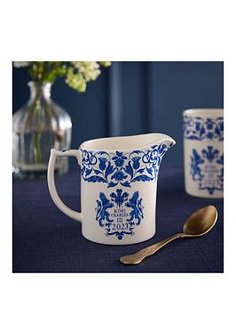 Product photograph of Spode King S Coronation Cream Jug from very.co.uk