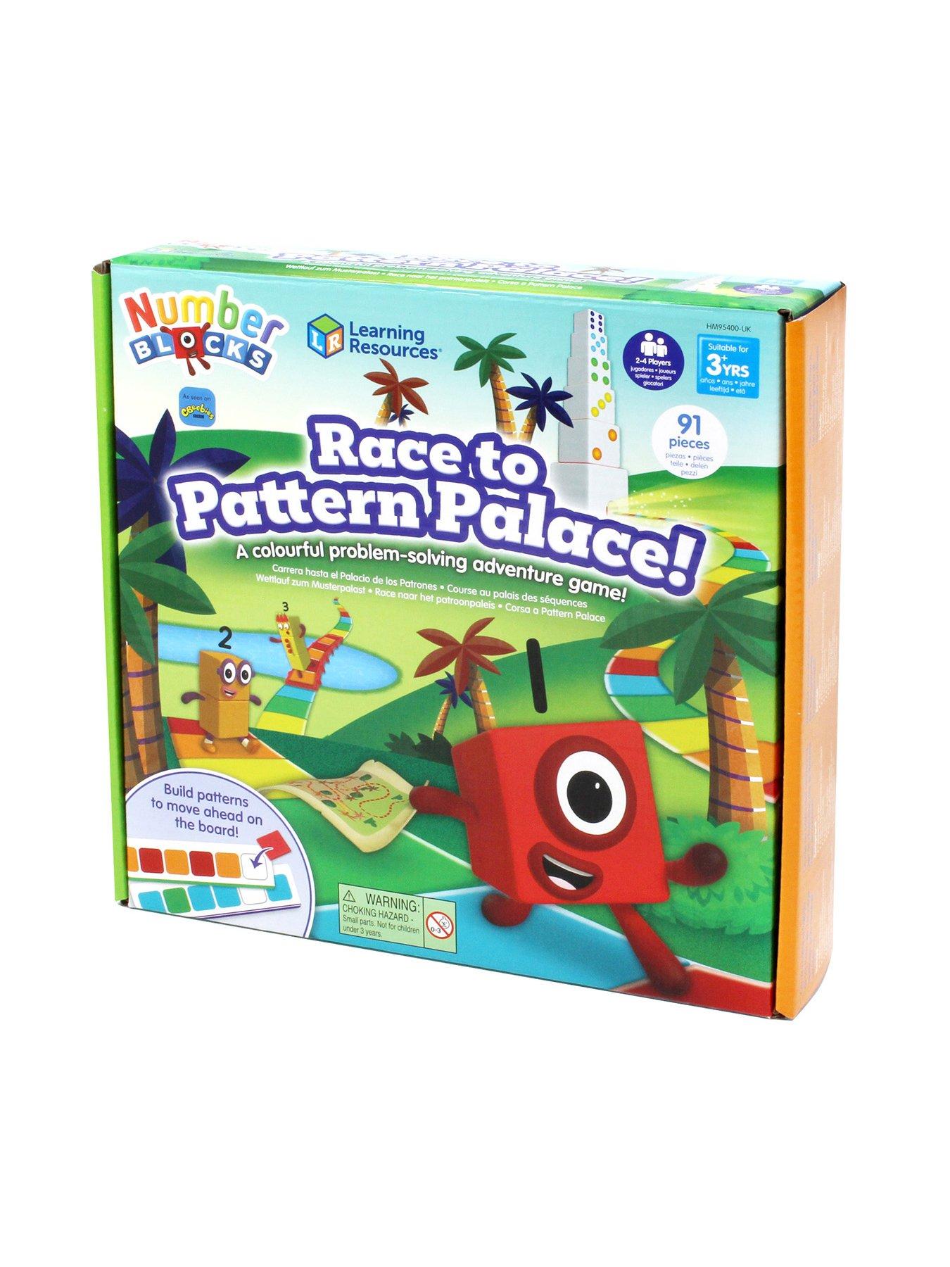 Image 6 of 6 of undefined Numberblocks Race to Pattern Palace Children's Board Game
