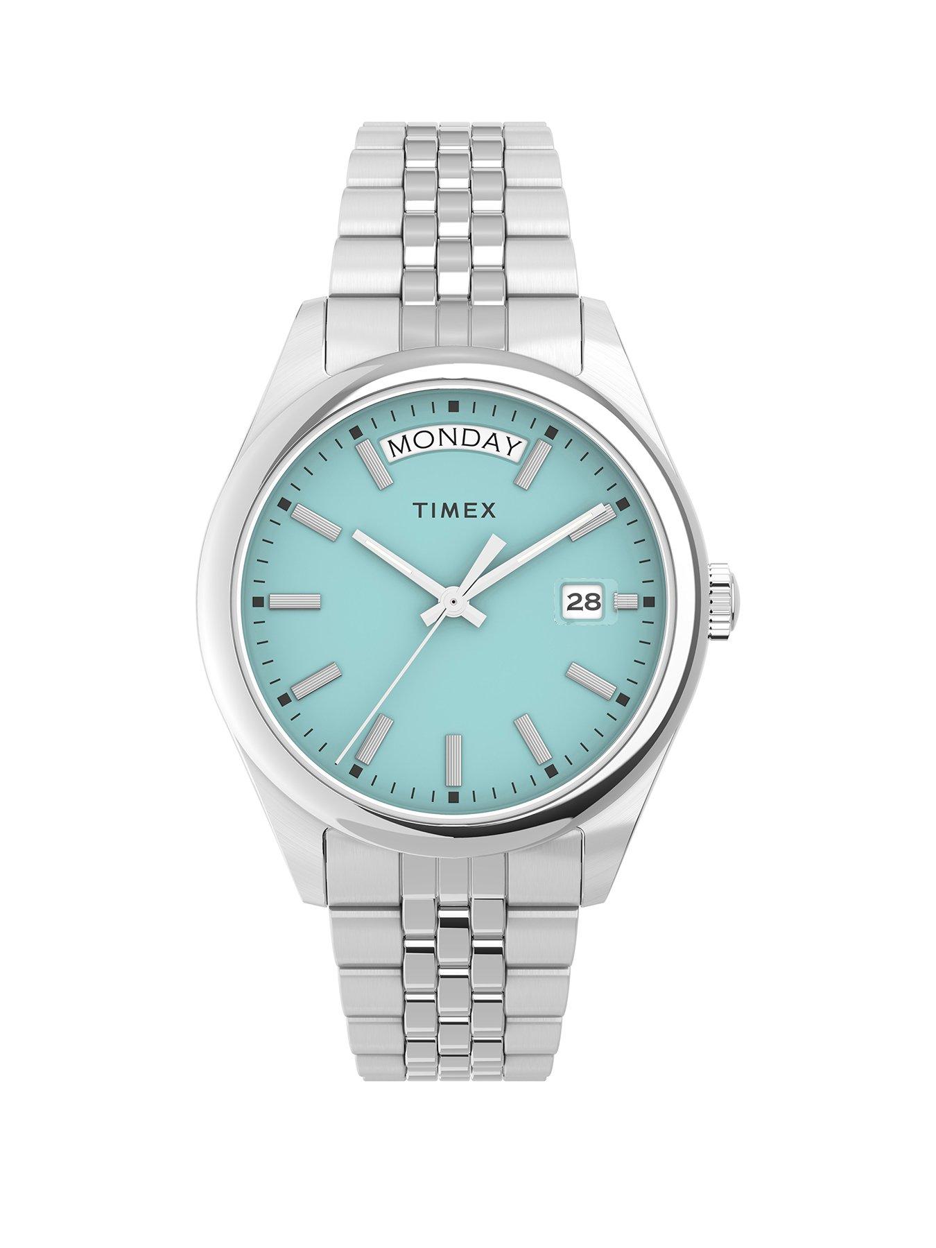 Product photograph of Timex Womens Legacy Day And Date 36mm Watch from very.co.uk