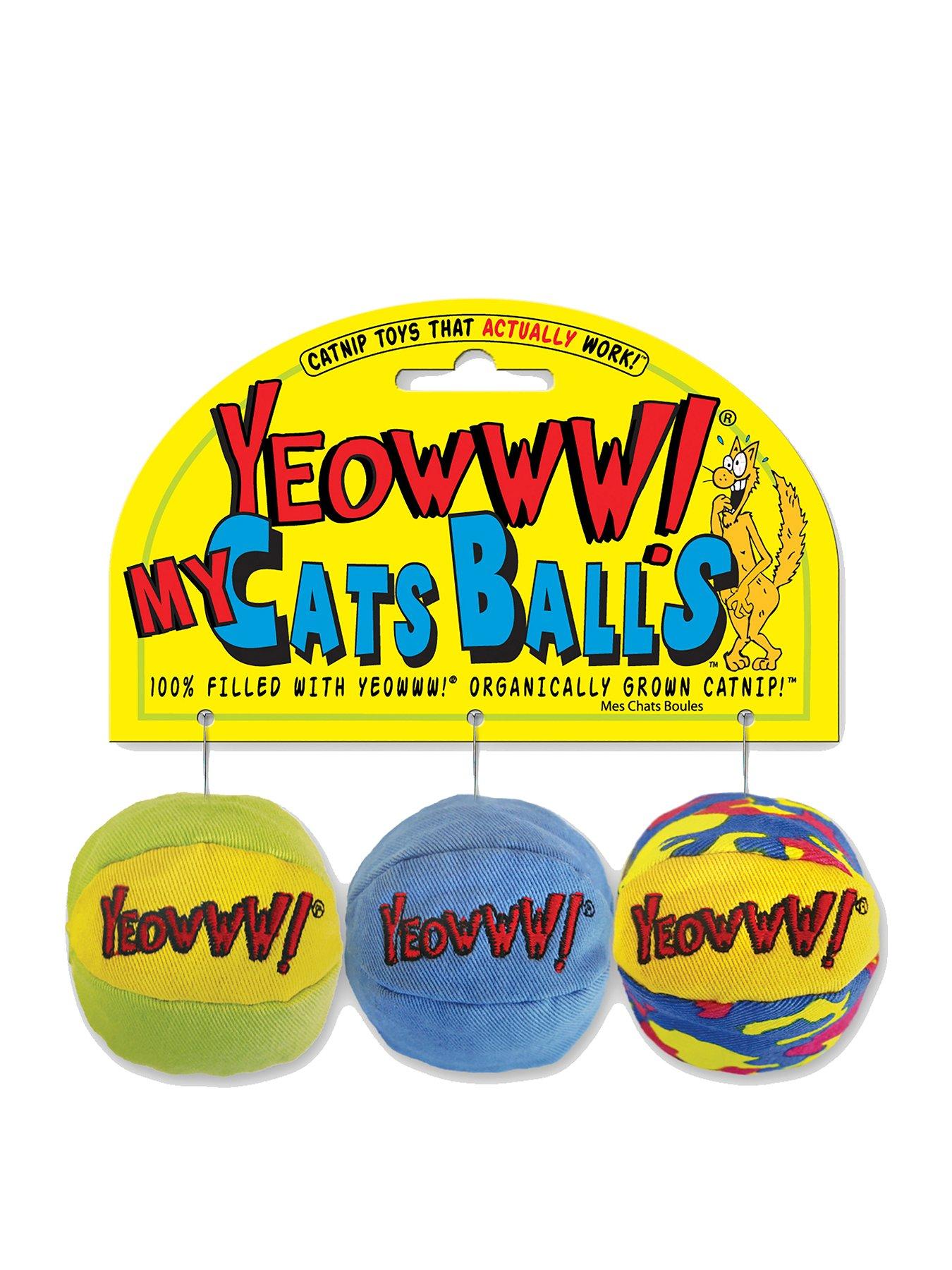 Yeowww! My Cats Catnip Balls (Set of 3)