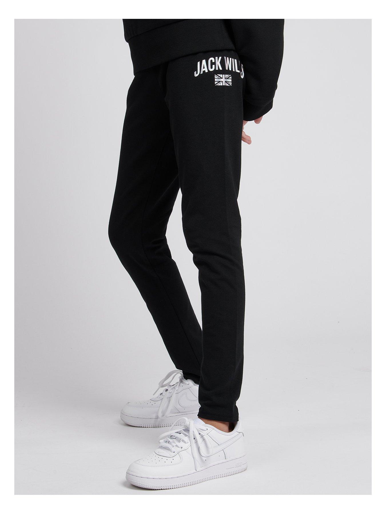 Jack Wills Black Logo Legging