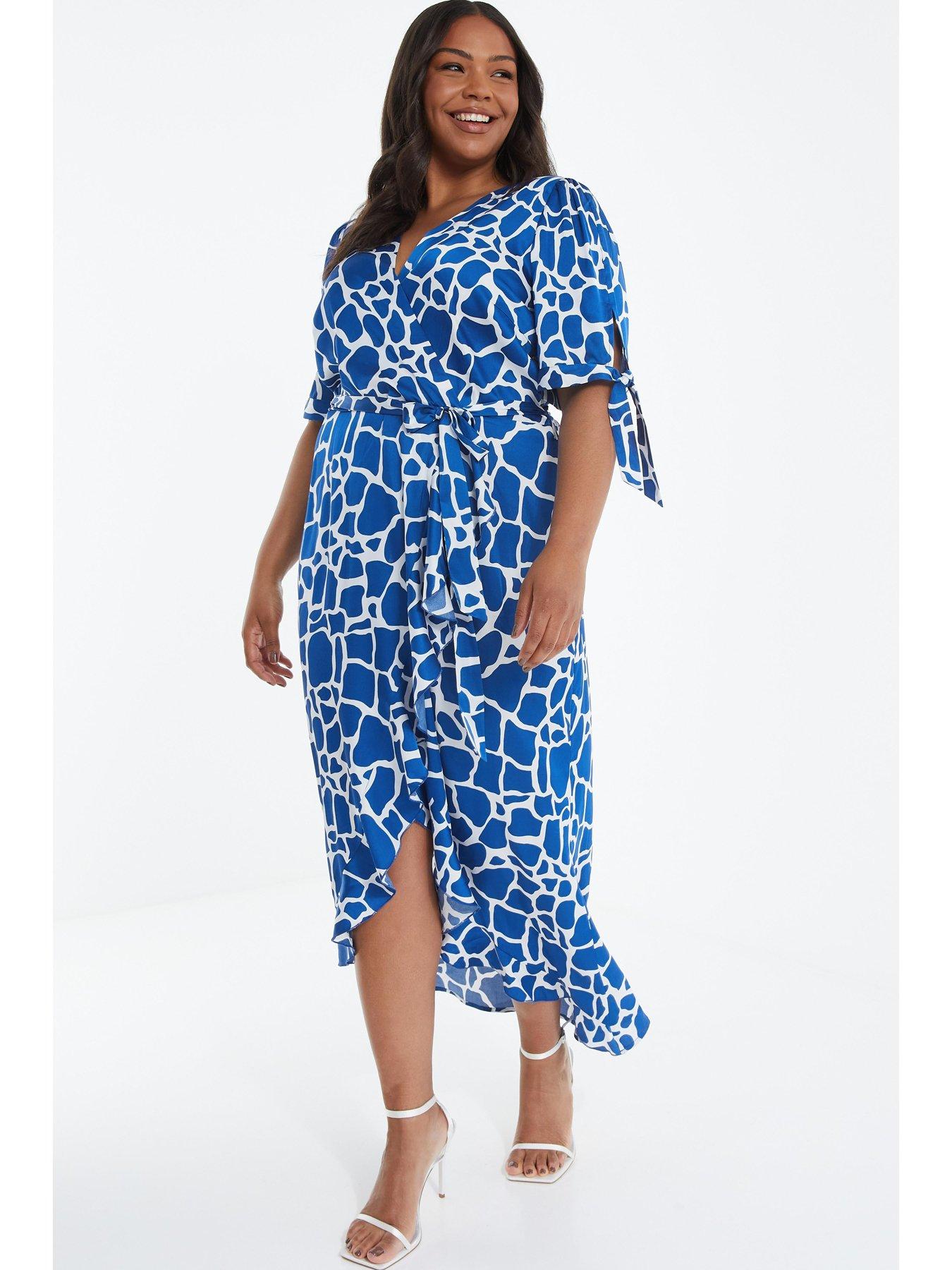 Quiz curve plus size hot sale dresses