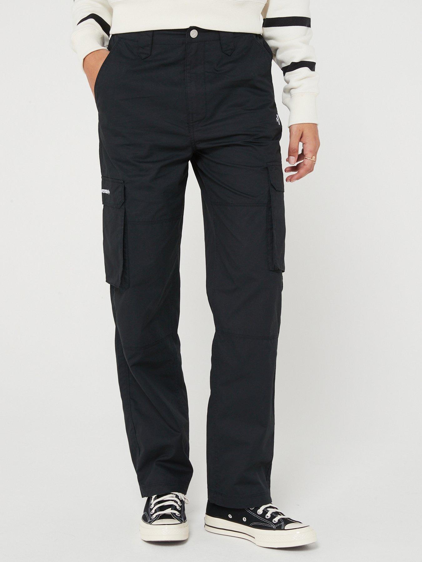 Buy Pour Moi Black Energy Yoga Foldover Waist Cuffed Joggers from