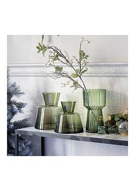 Product photograph of Gallery Heklin Vase - Green from very.co.uk