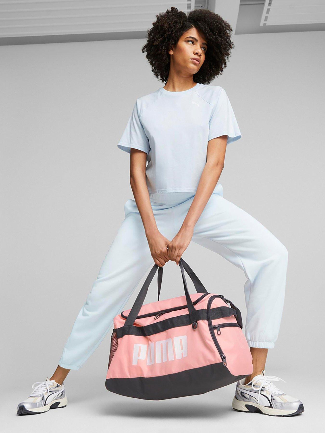 Puma duffel bag discount pink