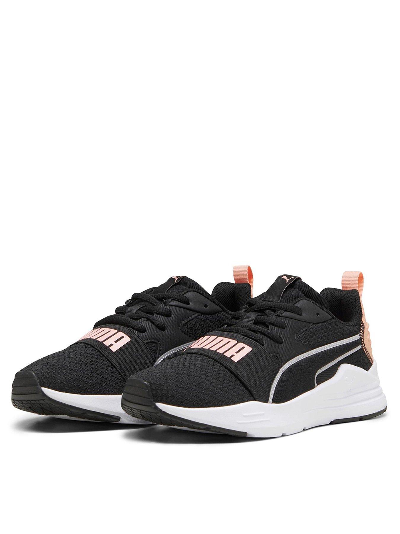 Puma black hot sale pink