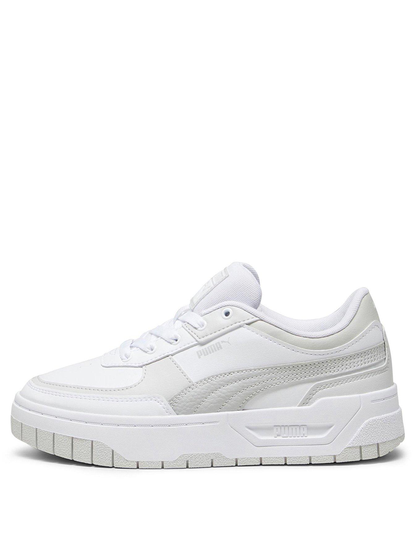 Puma Cali Dream Leather Trainers White Grey very