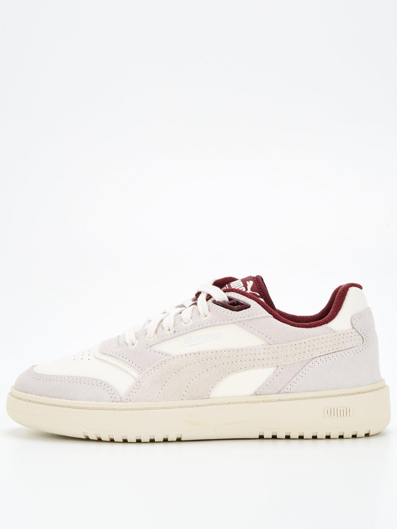 Red puma trainers store womens