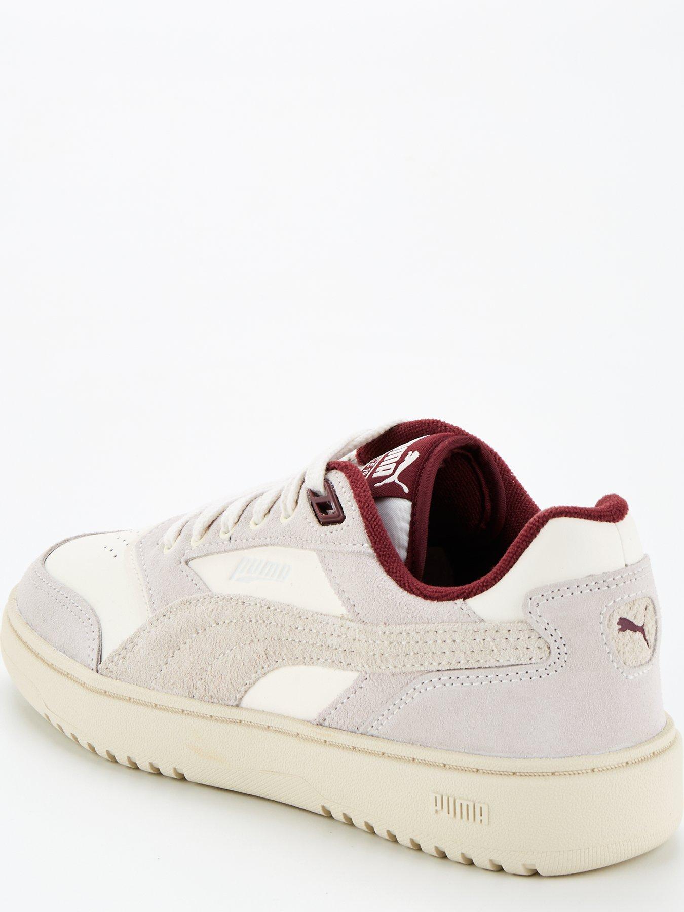 Puma trainers white hot sale grey black red