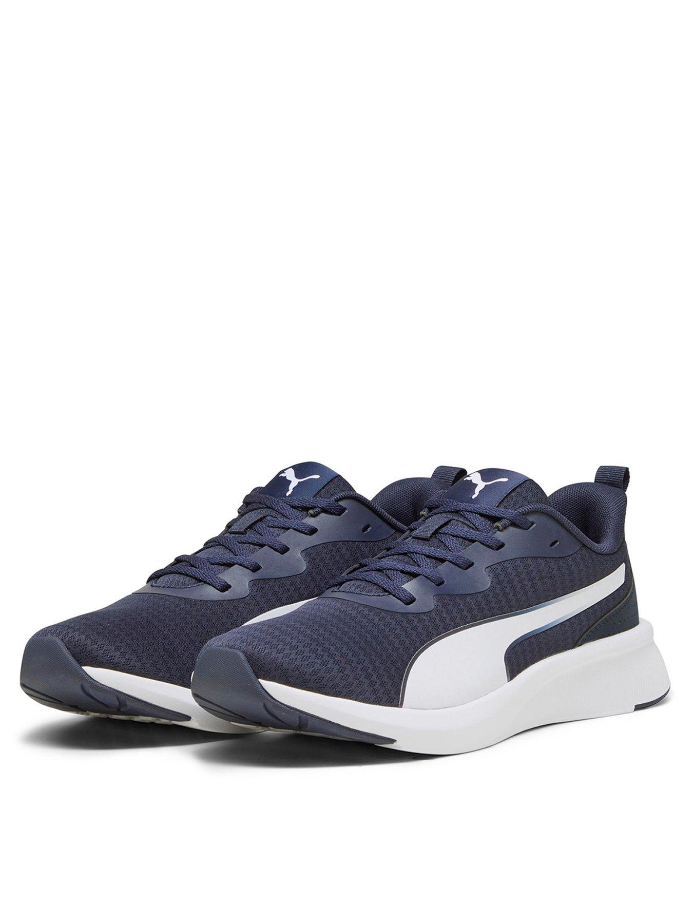 Navy puma clearance trainers