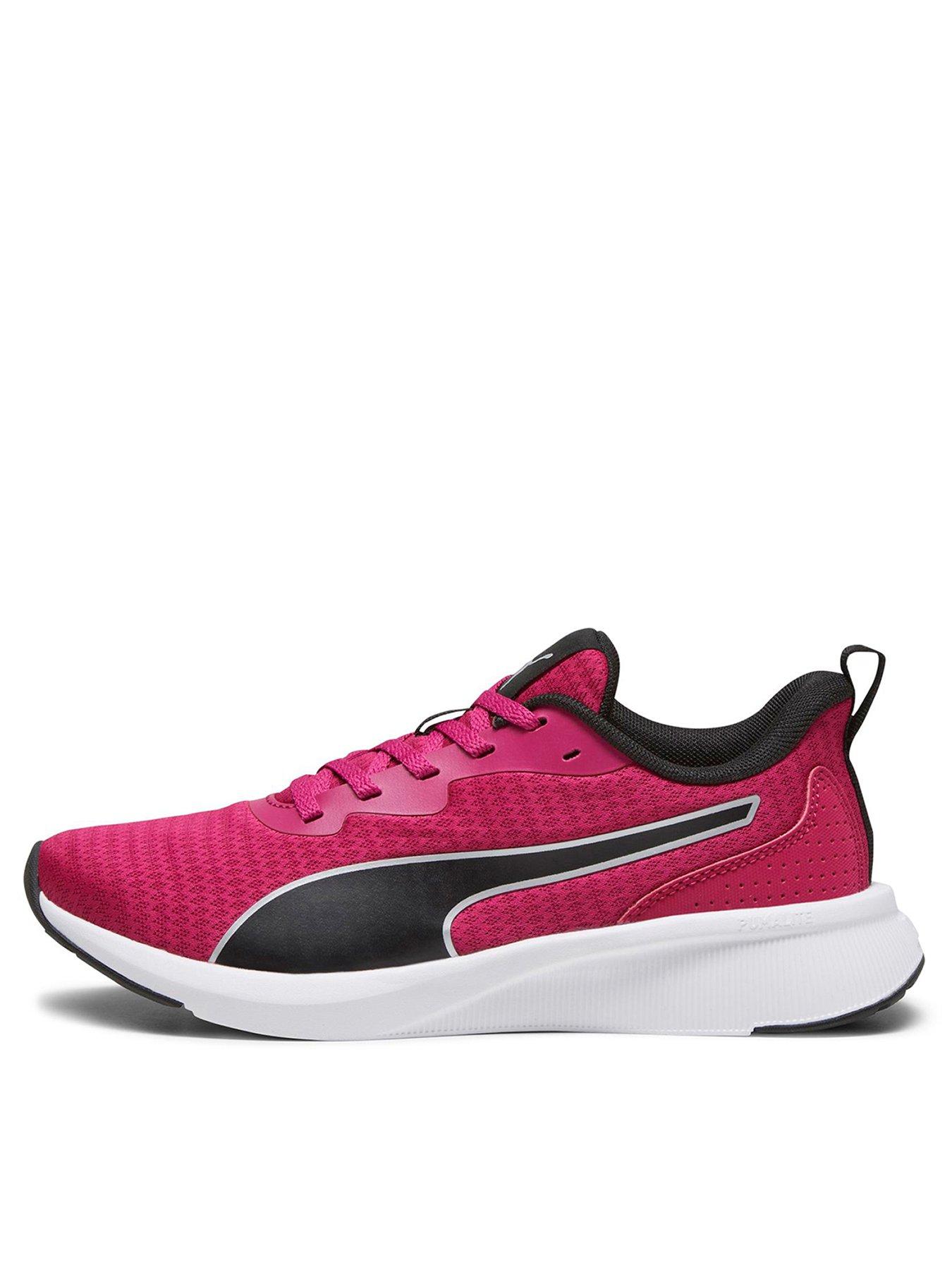 Puma pink gym shoes best sale