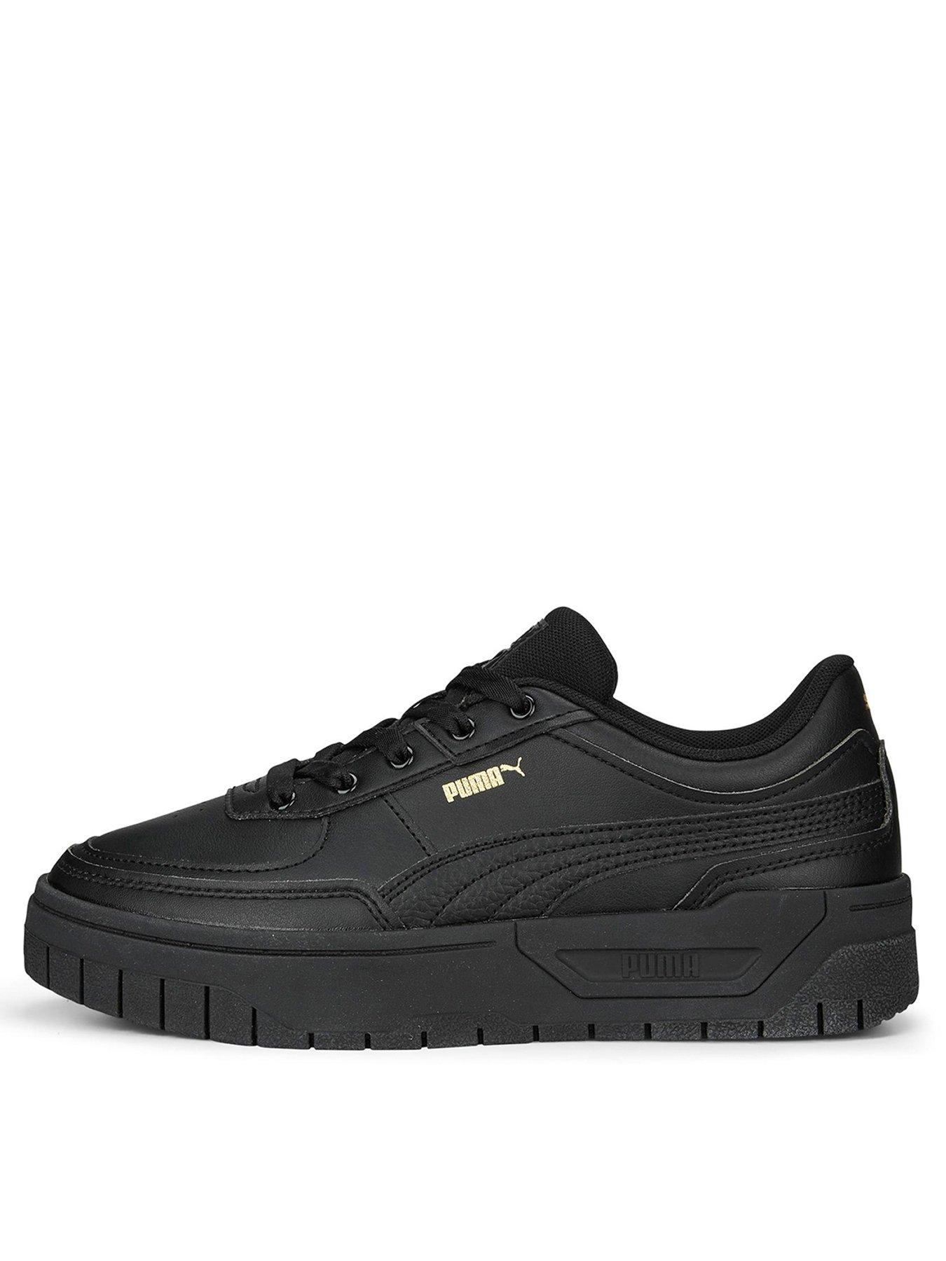 Puma Cali Dream Leather Trainers Black very