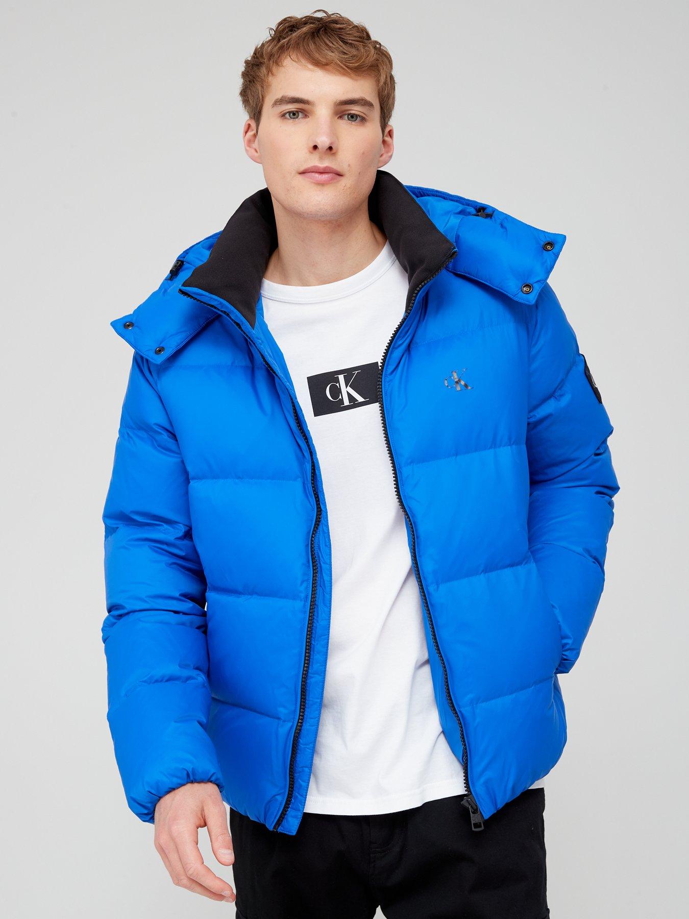 Calvin klein windbreaker store blue