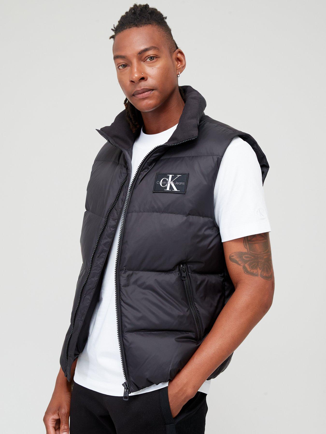 Calvin klein vest clearance with hood